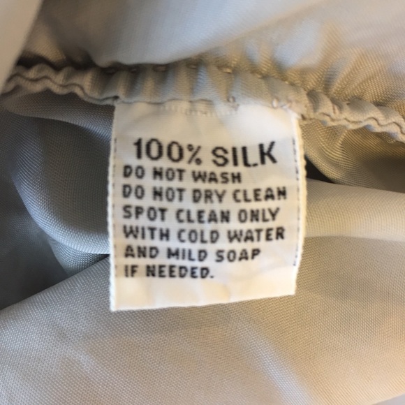 Vintage 80βs Silk Beaded Formal Top, Size Large - Picture 16 of 17